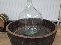 Fles hydrometische oplossing, deels gevuld, incl diverse nostalgische items - afbeelding 4 van  11