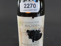 Fles klüsserather st. michael auslese - afbeelding 3 van  5
