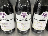 Fles rode wijn (5x) - afbeelding 2 van  2