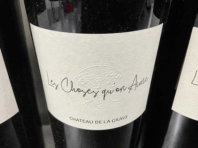 Fles rode wijn (5x) - afbeelding 2 van  3