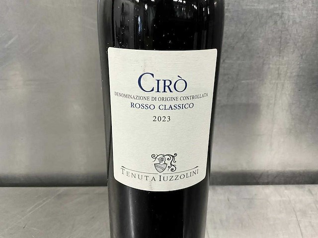 Fles rode wijn (5x) - afbeelding 2 van  2