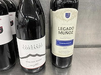 Fles rode wijn (8x) - afbeelding 3 van  3