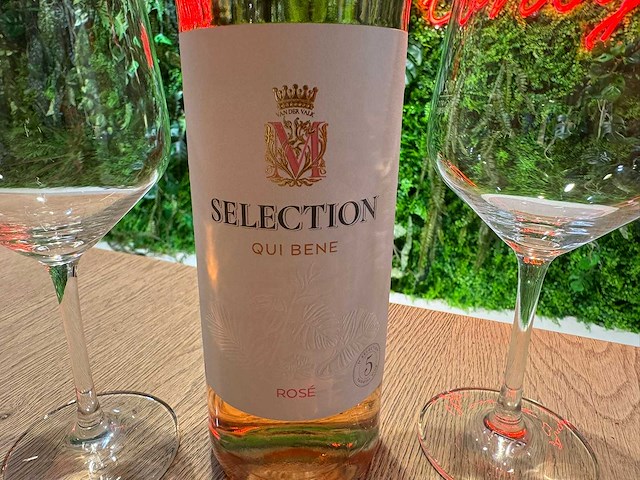 Fles rose wijn (15x) - afbeelding 2 van  2