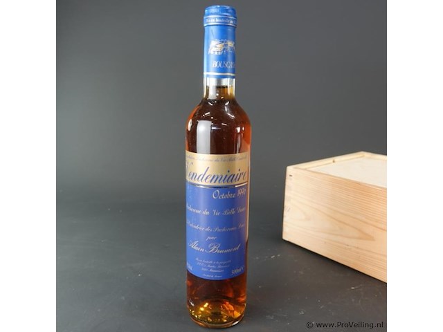 Fles tour belingard monbazillac uit 1995 en een fles pacherenc du vic-bilh vendémiaire uit 1996 - afbeelding 3 van  5