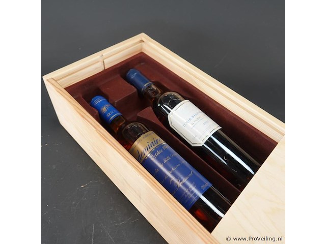 Fles tour belingard monbazillac uit 1995 en een fles pacherenc du vic-bilh vendémiaire uit 1996 - afbeelding 4 van  5