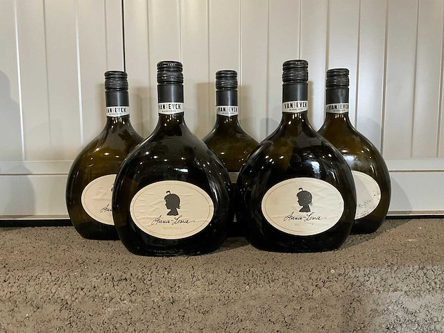 Fles wijn (5x) - afbeelding 1 van  2
