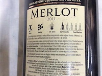 Fles wijn merlot - afbeelding 3 van  3