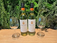 Fles witte wijn (6x) - afbeelding 1 van  2