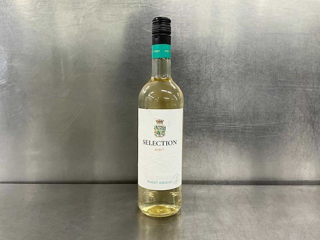 Fles witte wijn (8x) - afbeelding 1 van  2