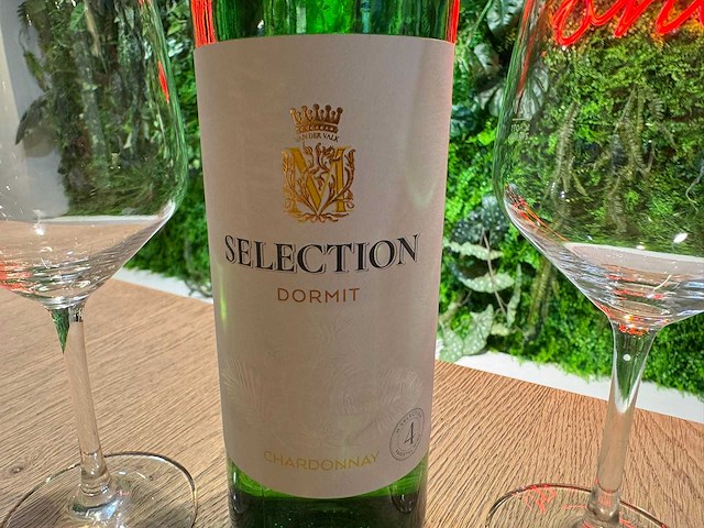 Fles witte wijn (9x) - afbeelding 2 van  2