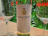 Fles witte wijn - afbeelding 2 van  2