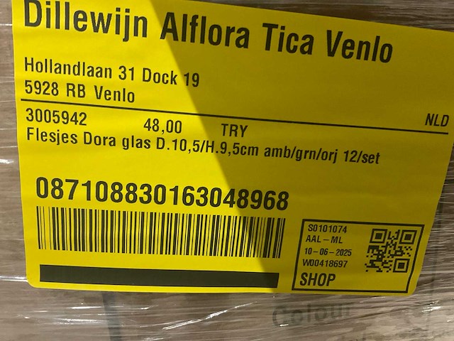 Flesjes voor decoratie (2x) - afbeelding 4 van  7