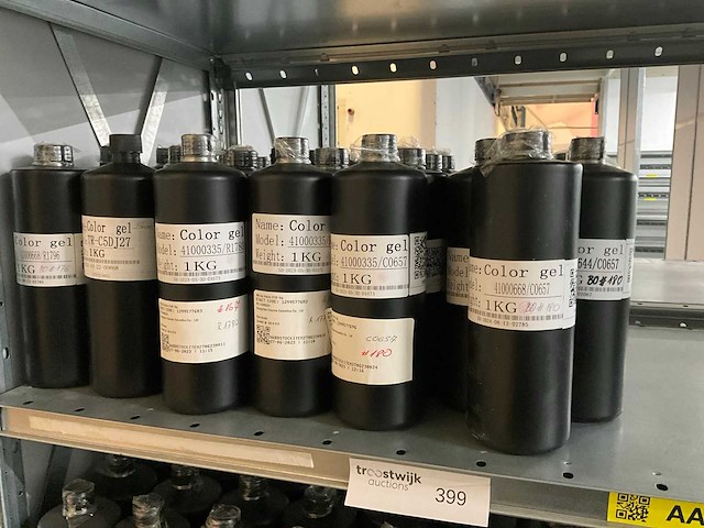 Flessen color gel 1kg (109x) - afbeelding 2 van  5