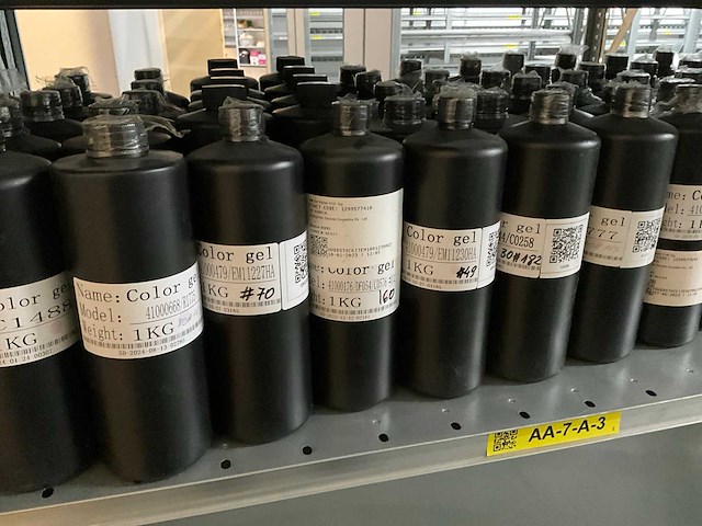 Flessen color gel 1kg (109x) - afbeelding 4 van  5