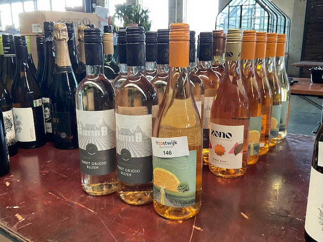 Flessen rosé (22x) - afbeelding 2 van  2