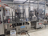 Flessen vul-en sluit machine, cobert / bertolaso, olympia 16 / sigma 103, 1991 / 1990 - afbeelding 1 van  35