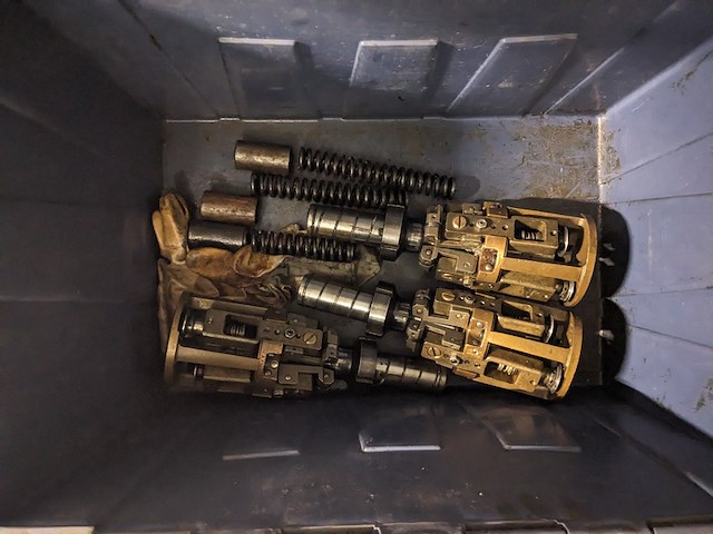 Flessen vul-en sluit machine, cobert / bertolaso, olympia 16 / sigma 103, 1991 / 1990 - afbeelding 26 van  35