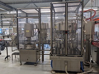 Flessen vul-en sluit machine, cobert / bertolaso, olympia 16 / sigma 103, 1991 / 1990 - afbeelding 23 van  35