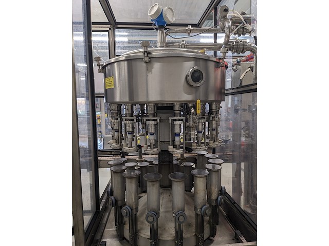 Flessen vul-en sluit machine, cobert / bertolaso, olympia 16 / sigma 103, 1991 / 1990 - afbeelding 30 van  35