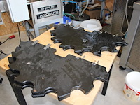 Flessenafvulmachine ktm troxler tva bestaande 16 koppige vulunit, co2 niveauregeling en kroonkurkapparaat. ... onderdeel van combinatiekavel complete mini brouwerijopstelling bestaande uit brouwhuis, 8 gistingstanks (deels gevuld), bottellijn, pompen, warmtewisselaar, natte lijn etiketteermachine en chiller - afbeelding 7 van  8