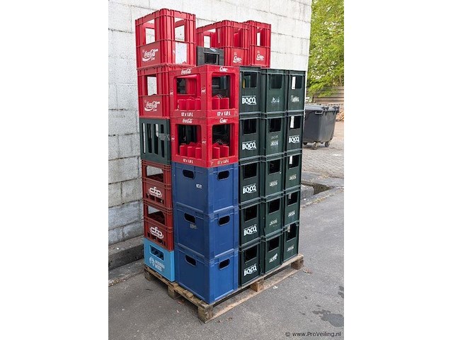 Flessenkratten - aantal 45 stuks - afbeelding 1 van  2
