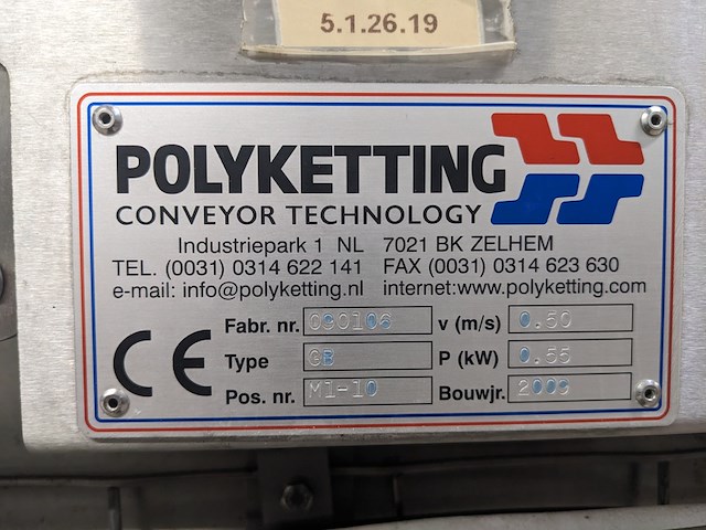 Flesverdeler, polyketting, 2009 - afbeelding 6 van  21