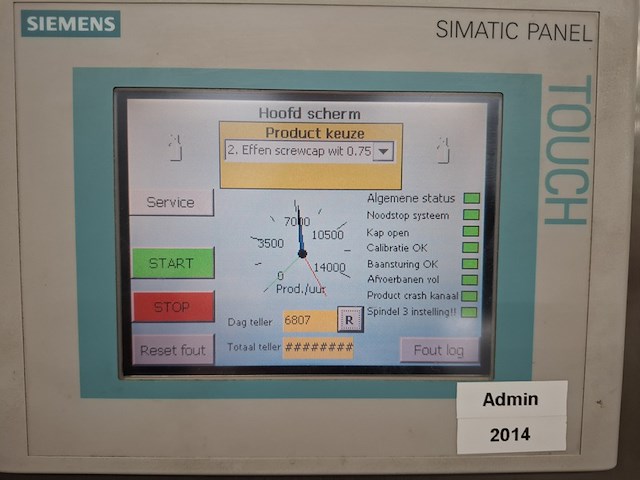 Flesverdeler, polyketting, 2009 - afbeelding 10 van  21