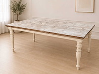 Fleur houten eetkamertafel - afbeelding 1 van  8
