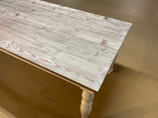 Fleur houten eetkamertafel - afbeelding 5 van  8