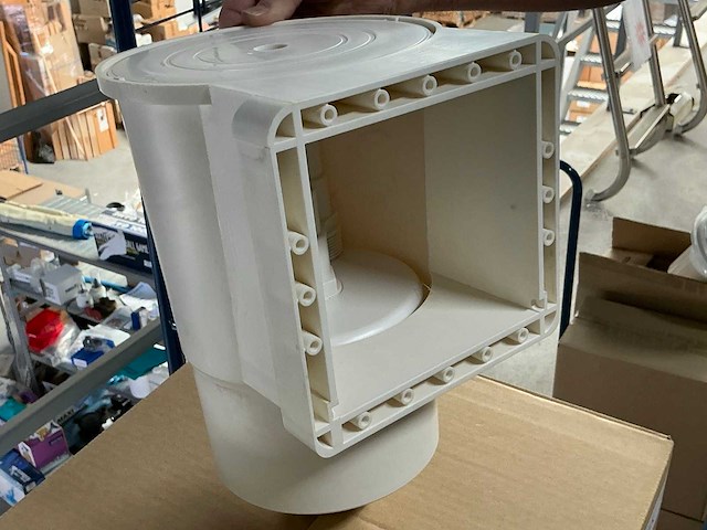 Flex aanbouwskimmer voor opbouwbad (7x) - afbeelding 1 van  3