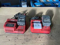 Flex ca10.8/18.0 accu met lader (2x) - afbeelding 2 van  7