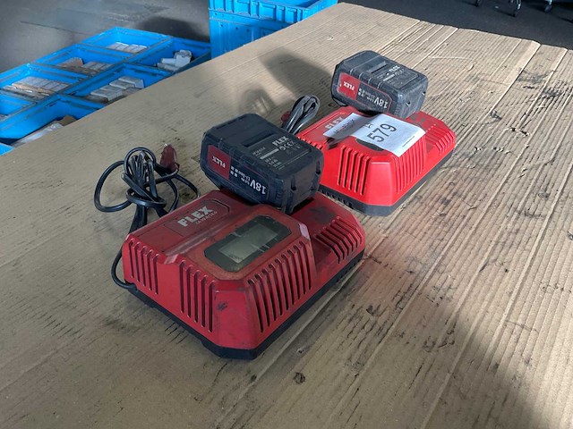 Flex ca10.8/18.0 accu met lader (2x) - afbeelding 3 van  7