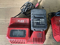 Flex ca10.8/18.0 accu met lader (2x) - afbeelding 4 van  7