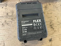 Flex ca10.8/18.0 accu met lader (2x) - afbeelding 6 van  7