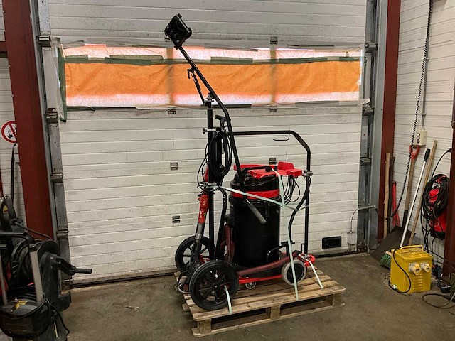 Flex giraffe plafondschuurmachine set - afbeelding 1 van  8