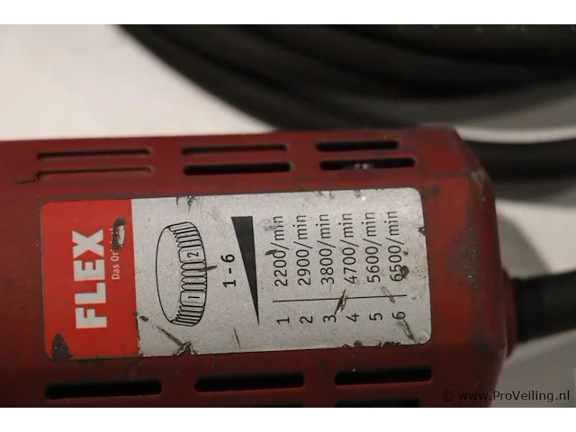 Flex haakse slijper l 1506 vr - afbeelding 5 van  6