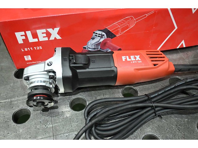 Flex haakse slijpmachine - ongebruikt (5x) - afbeelding 2 van  3