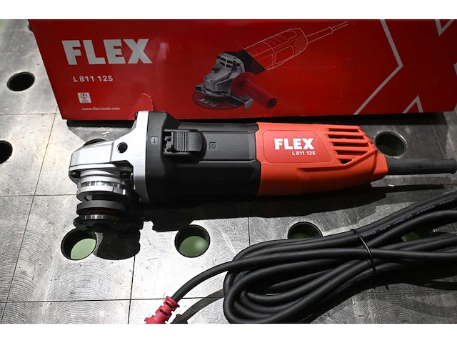 Flex haakse slijpmachine - ongebruikt - afbeelding 2 van  3
