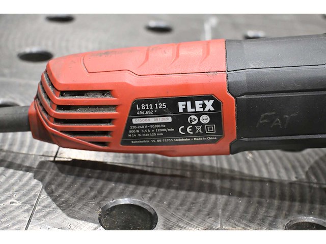 Flex l 811-125 haakse slijpmachine - afbeelding 3 van  3