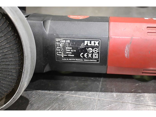 Flex l1506 vr haakse slijpmachine - afbeelding 4 van  5