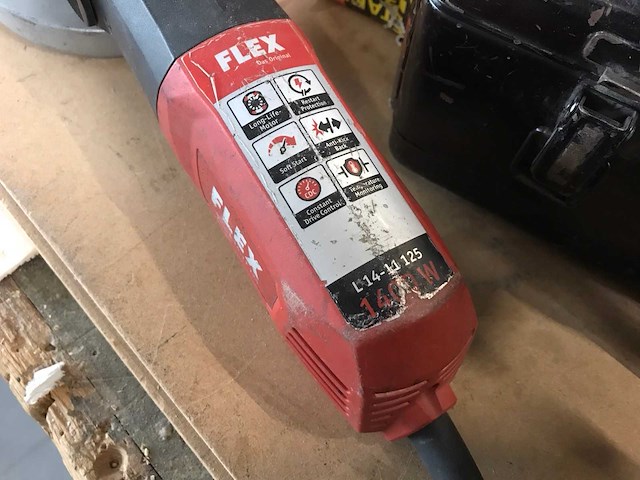 Flex, stanley en würth boor en slijpmachine (3x) - afbeelding 2 van  3