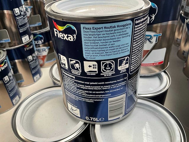 Flexa expert houtlak 0,75 l (30x) - afbeelding 3 van  3