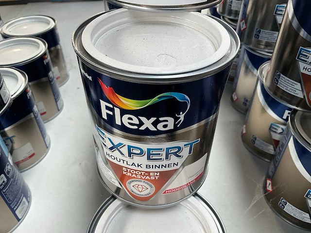 Flexa expert houtlak binnen 0,75 l (10x) - afbeelding 2 van  3