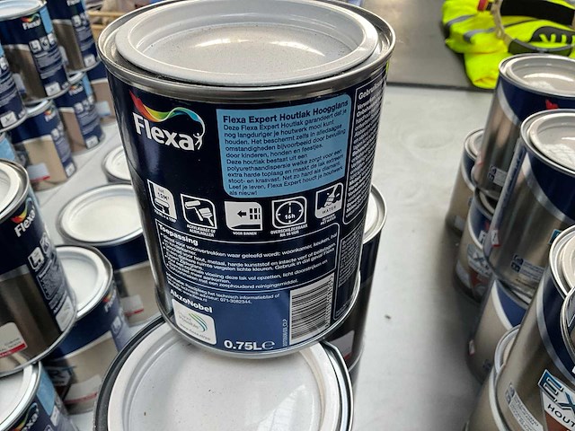 Flexa expert houtlak binnen 0,75 l (10x) - afbeelding 3 van  3