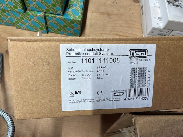 Flexa spr-as ad10 mantelbuis 8x10mm (2x) - afbeelding 3 van  3