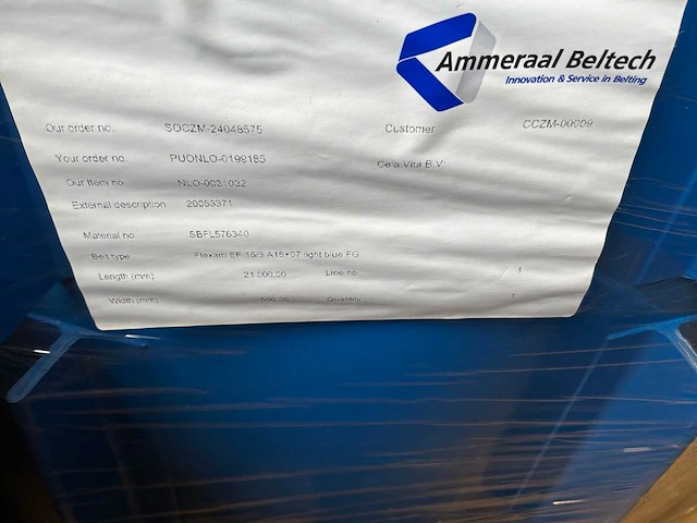 Flexam ef transportband (2x) - afbeelding 4 van  5