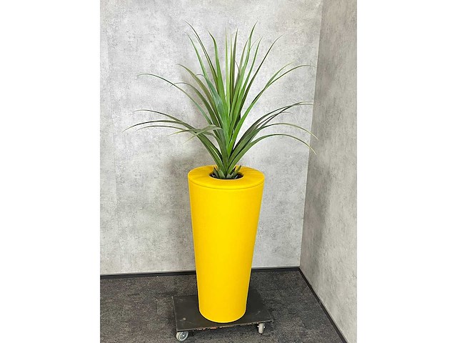 Flex&co - 2x kunstplant met pot h210 - afbeelding 3 van  7
