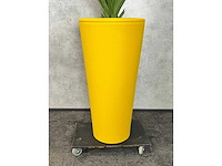 Flex&co - 2x kunstplant met pot h210 - afbeelding 4 van  7
