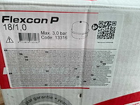 Flexcon premium 18/1,0 30bar expansievat - afbeelding 3 van  3