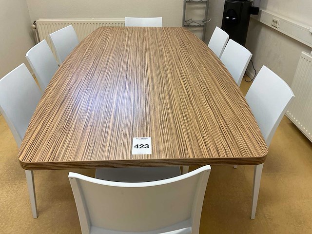 Flexfurm kantinetafel en -stoelen - afbeelding 4 van  5